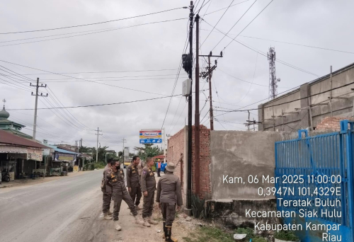 Satpol-PP Kampar Bersama Dinkes Kampar dan BPOM Uji Klinis Makanan Takjil di Bangkinang