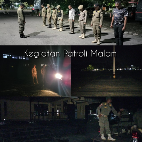 Satpol-PP Kampar Tanpa Lelah Patroli Minggu Malam Sasar Pelanggar Peraturan Daerah