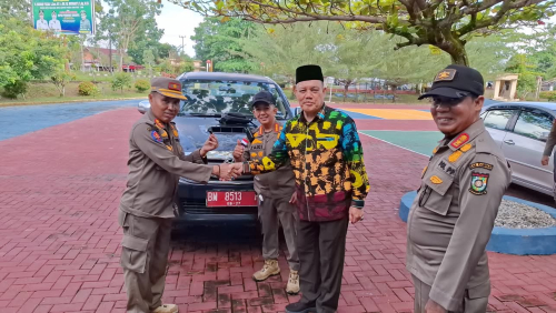 Kasatpol-PP Kampar Arizon Mengucapkan Dedikasi Tinggi Terhadap Sawir yang Purna Bhakti
