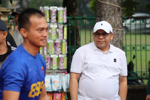 Plt Kasatpol PP Kampar Ikut Fun Run 5K Peringati HUT ke-76 Kabupaten Kampar