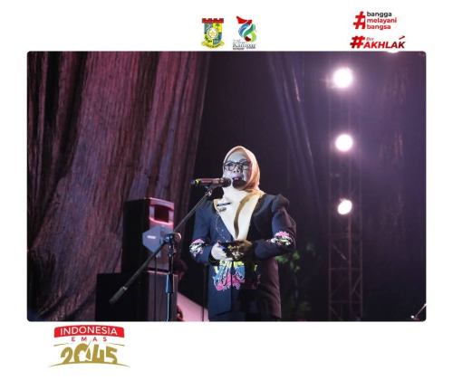 Wabup Kampar Misharti Tutup Pesta Rakyat HUT ke-76, Ajak Warga Bersatu Bangun Daerah