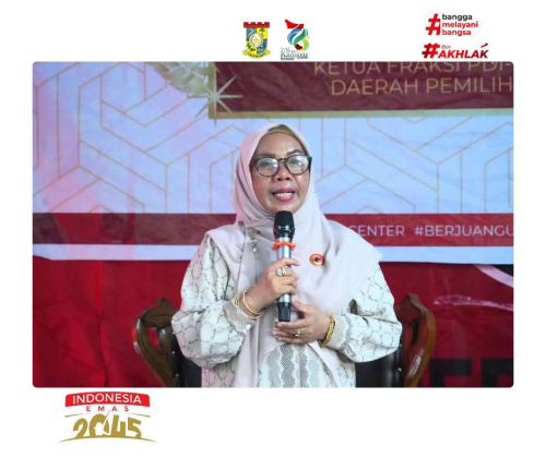 Wakil Bupati Kampar Pimpin Langsung Fogging DBD di Rumbio Jaya