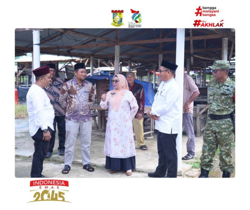 Wakil Bupati Kampar Misharti Lepas Pawai Akbar Sambut Ramadhan 1447 H di Salo