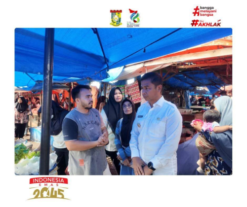 Bupati Kampar Ahmad Yuzar Pastikan Parkir Ramayana Bangkinang Tertata Jelang Ramadan