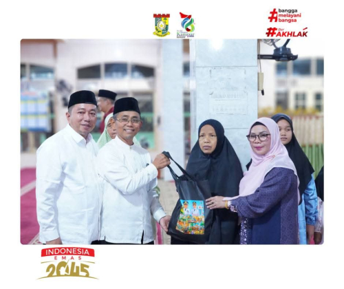 Wabup Kampar Misharti Ajak Masyarakat Jadikan Al-Quran Pedoman Hidup saat Peringatan Nuzulul Quran