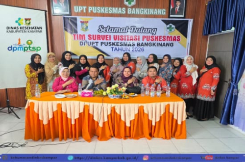 Arahan Bupati Kampar, Visitasi Puskesmas Jadi Prioritas Tingkatkan Layanan Kesehatan