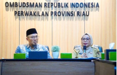 Wabup Kampar Misharti Perkuat Sinergi dengan Ombudsman demi Tingkatkan Pelayanan Publik