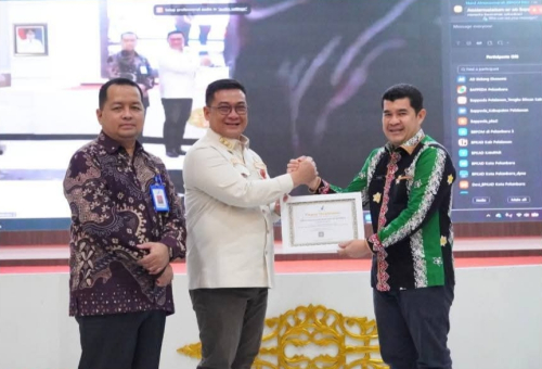 Pemkab Kampar Sabet Predikat Terbaik Pengelolaan DAK Non-Fisik BOK 2025