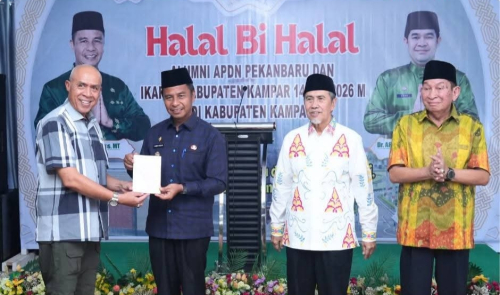 Bupati Ahmad Yuzar Minta Alumni APDN dan IKAPTK Aktif Dukung Pembangunan Kampar