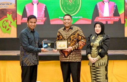 Ketua PN Bangkinang Berganti, Bupati Kampar Harap Pelayanan Hukum Meningkat