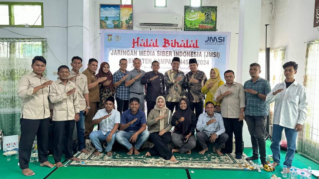 Politisi Senior PPP, Ustadz Muhammad Ansar Apresiasi Kegiatan Halal Bihalal JMSI Kampar