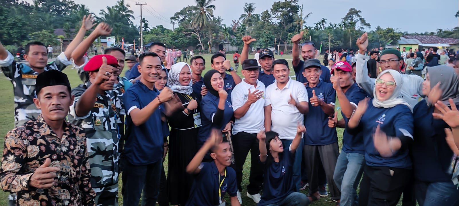 Pasir Sialang Juara Satu, Repol Bersama Ketua KONI M Yasir Tutup Turnamen Persiber Cup 2024