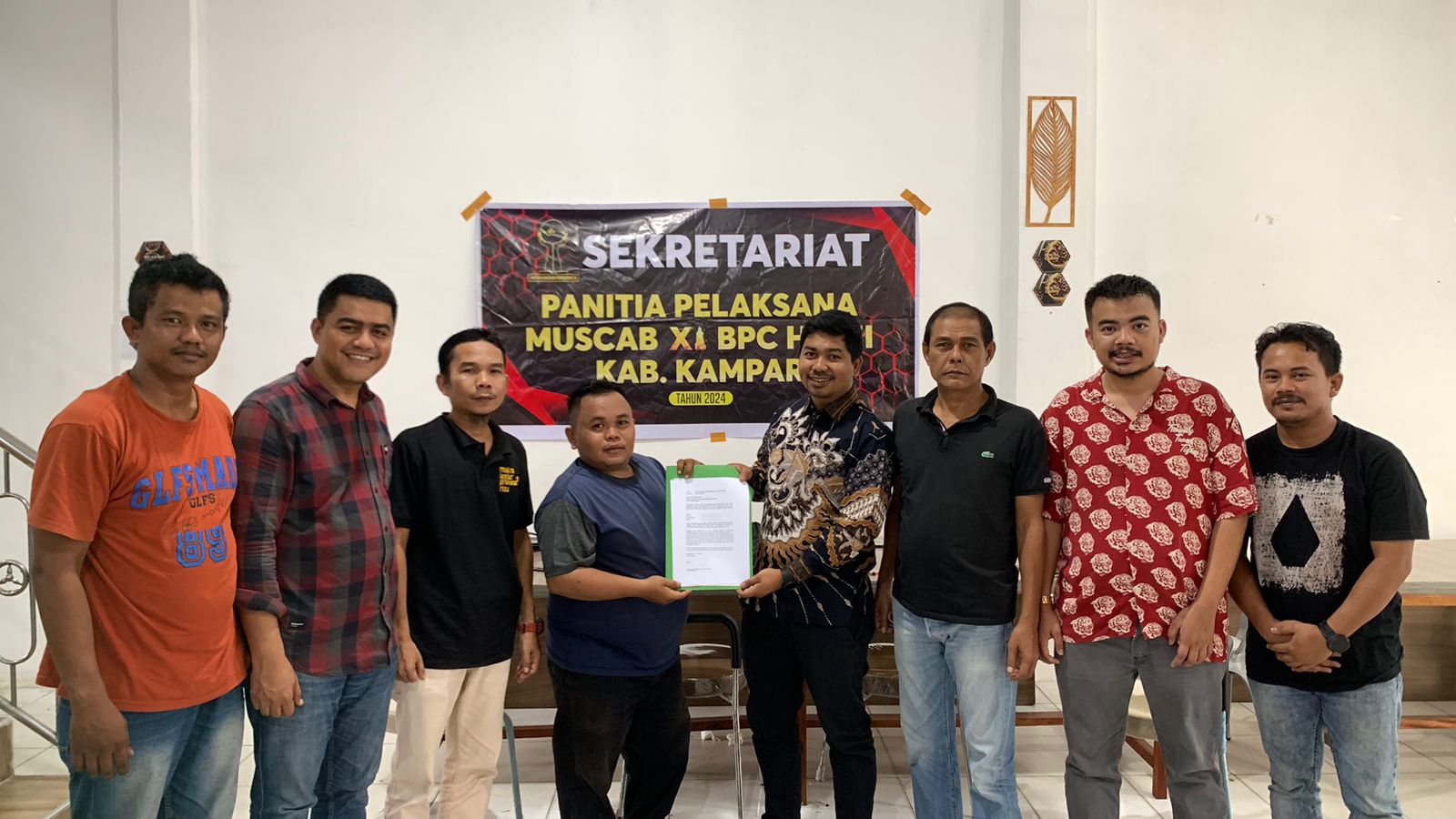 Ambil Formulir Caketum, Muhammad Suryatama Siap Nahkodai BPC HIPMI Kampar