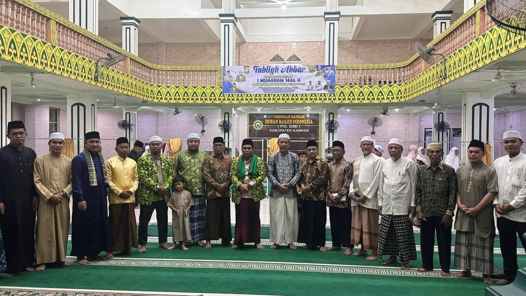 Tabligh Akbar PD DMI, Repol Didoakan Menjadi Bupati Kampar