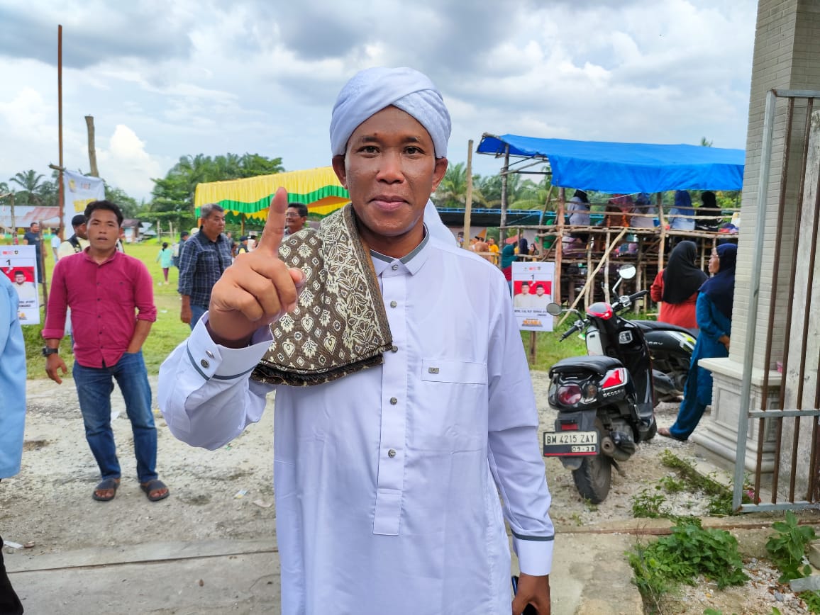 Tuan Guru Engku Mudo Sudirman Ajak Masyarakat Rantau Kampar Kiri Jadikan Repol Bupati Kampar