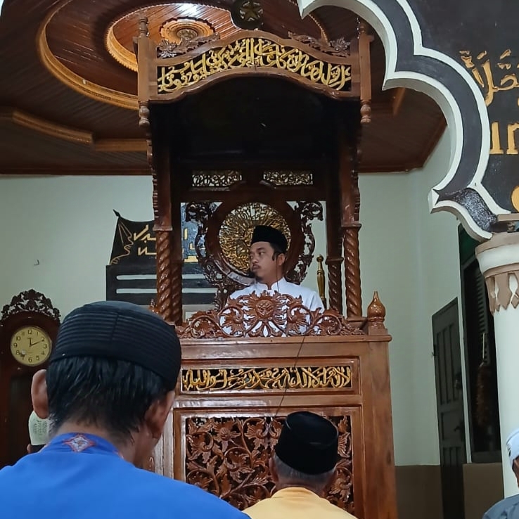 Khotib Jum'at di Masjid At-Taqwa Pulau Tinggi, Repol: Sholat Tiang Agama