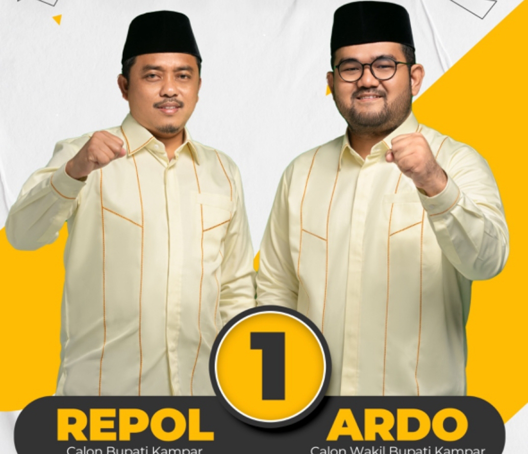 Lembaga Survey Kredibel Top Indonesia, Unggulkan Repol-Ardo di Pilkada Kampar