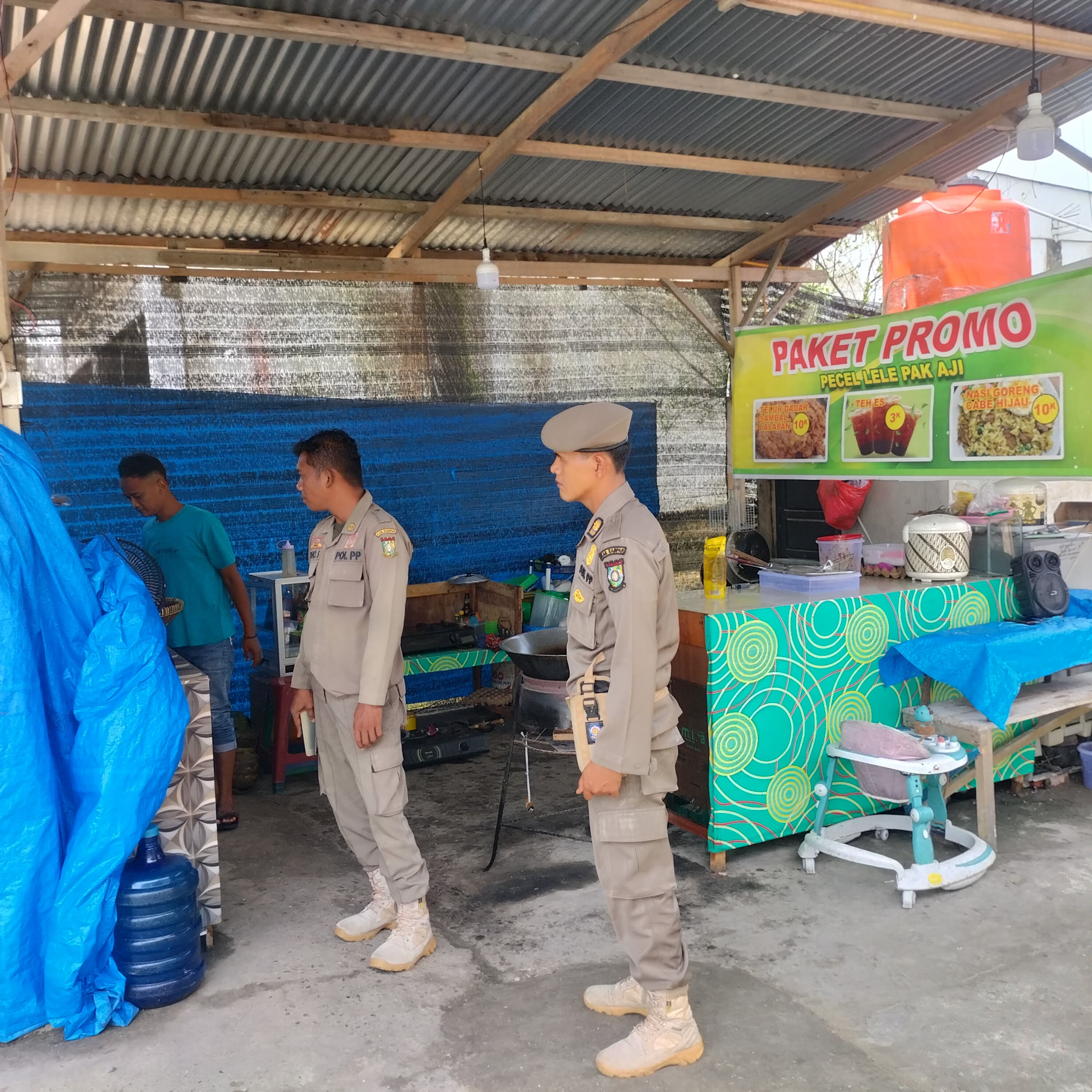 Satpol-PP Kampar Patroli Rumah Makan Buka Siang Hari Selama Ramadhan