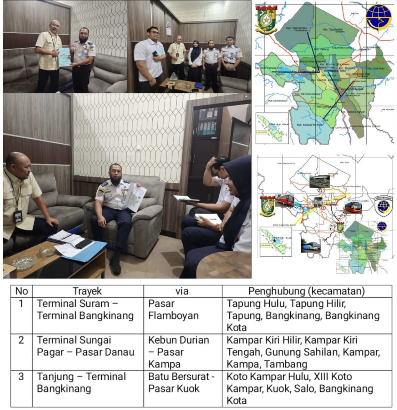 Dinas Perhubungan Kabupaten Kampar Usulkan 3 Trayek Bus Perintis Baru, Akses Wilayah Terpencil Segera Terbuka