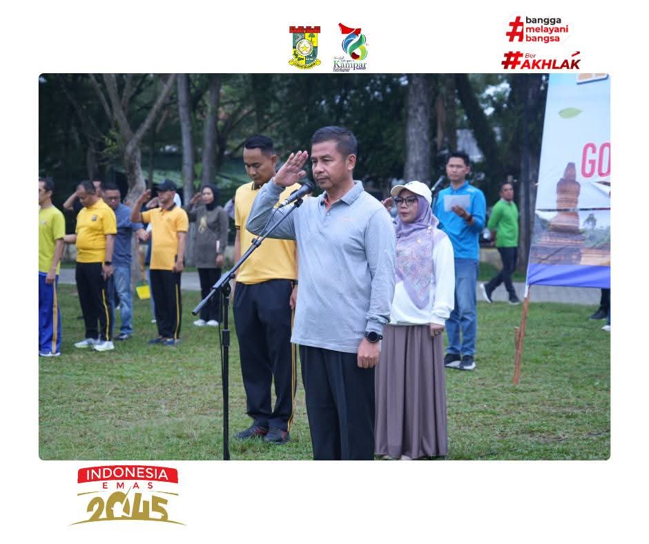 Bupati Kampar Ahmad Yuzar Pimpin Langsung Gerakan ASRI, Tegaskan Komitmen Lingkungan Bersih