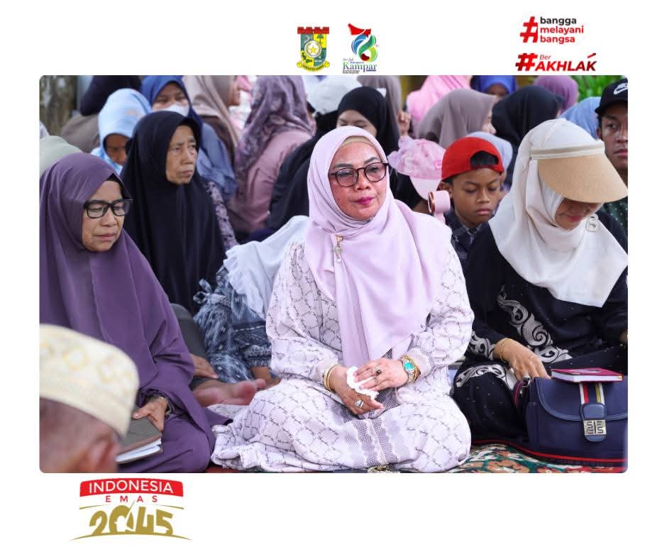 Wabup Kampar Misharti Ziarah dan Santuni Warga Jelang Ramadhan 1447 H