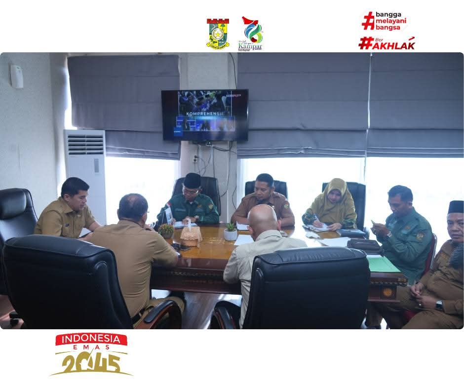 Pj Sekda Kampar Ardi Mardiansyah Pimpin Persiapan Launching Gerakan Zakat, Infak, dan Sedekah