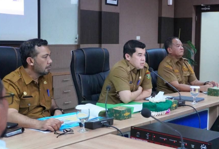 Pemkab Kampar Bahas Kesiapan Teknis dan Lahan Sekolah Rakyat