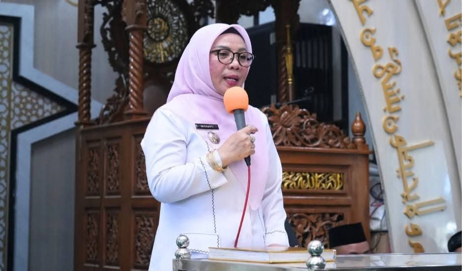 Wakil Bupati Kampar Ajak Warga Perkuat Persatuan saat Halal bi Halal di Kubang Jaya